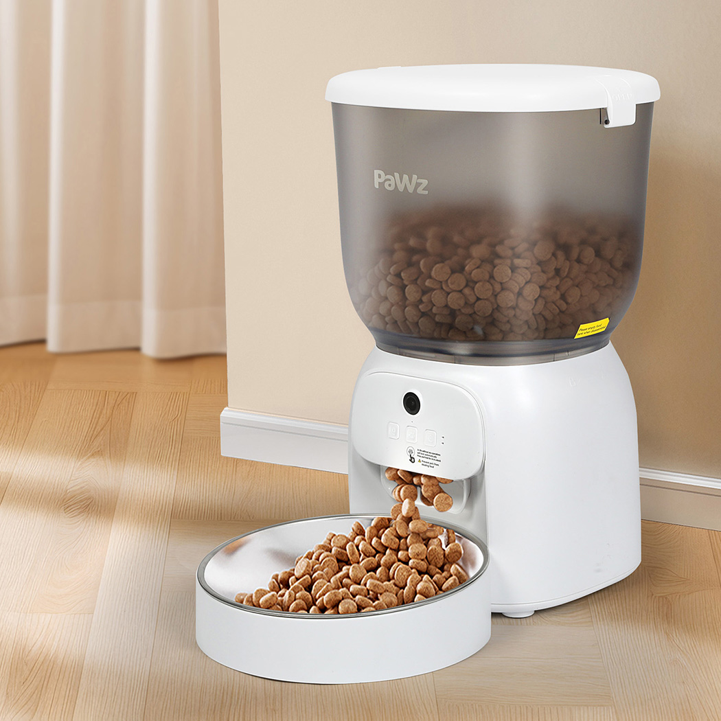 Pawz 4L Auto Pet Feeder Automatic Camera WiFi App - Image 8